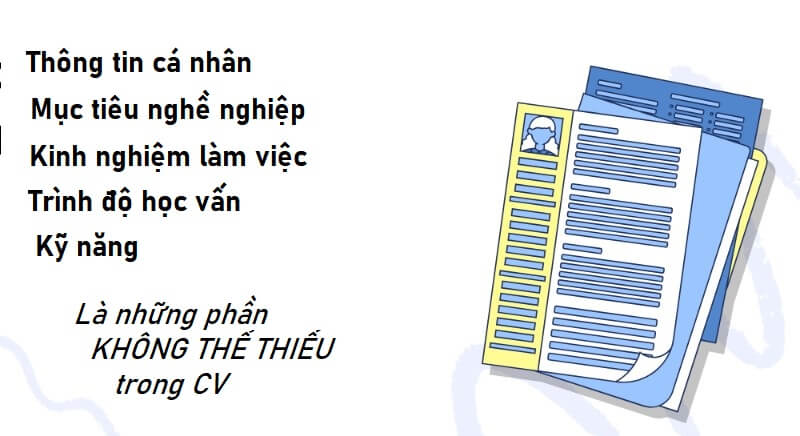 CV xin việc gồm những gì – đáp án đơn giản không phải ai cũng biết 